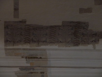 Johtokunnan huoneen alkuperäistä kattokuviota