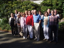 Ryhmäkuva Visavuorella